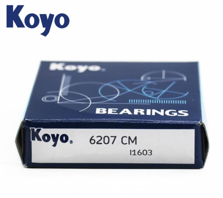 6207 ZZ 2RS deep groove ball bearings Japan KOYO bearings imported precision deep groove ball bearings