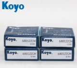 High speed koyo open deep groove ball bearing water pump bearing 6801 2rs 2Z open type