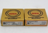 NSK 30TAC62CSUHPN7C original bearings angular contact ball Ball Screw Support Bearing 30*62*15mm